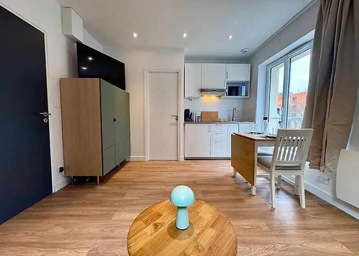2 Pers Hyper Centre Parking Privé Appartement