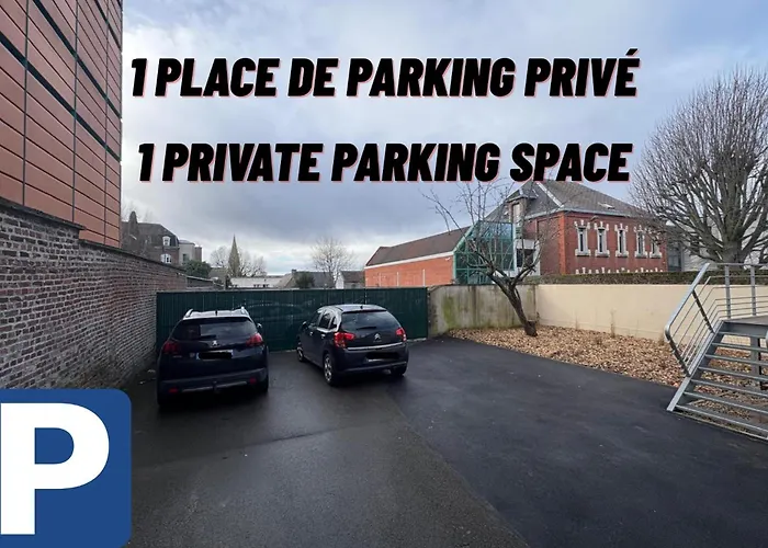 2 Pers Hyper Centre Parking Privé Appartement Arras