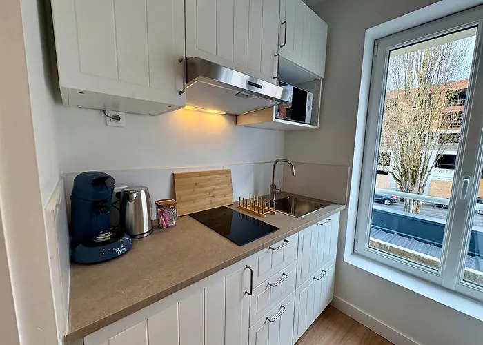 2 Pers Hyper Centre Parking Prive Apartman Arras