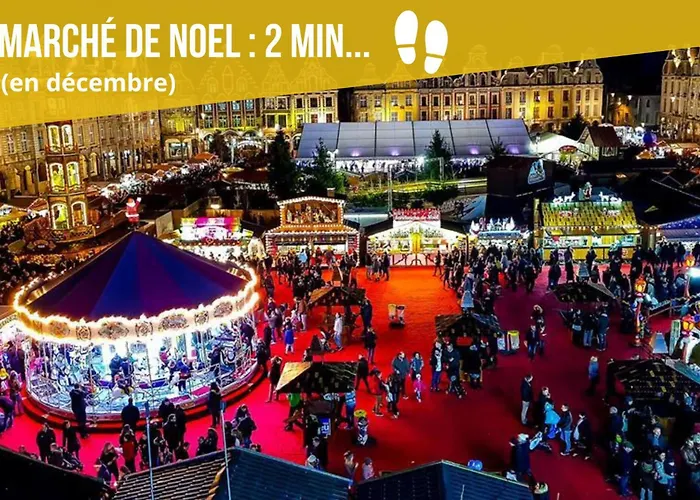 2 Pers Hyper Centre Parking Privé Arras